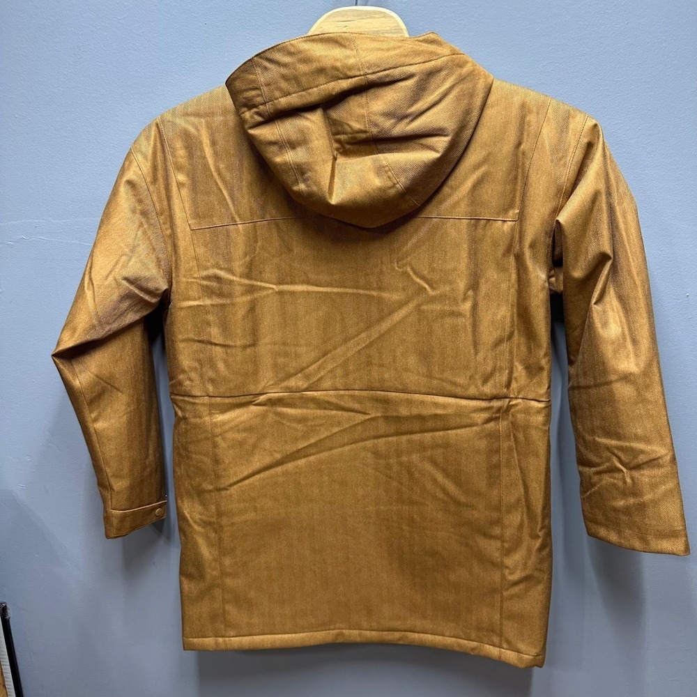 Columbia Portland Point Parka Womens Large Tan Omni-Heat Insulated Hooded Coat - Picture 14 of 14